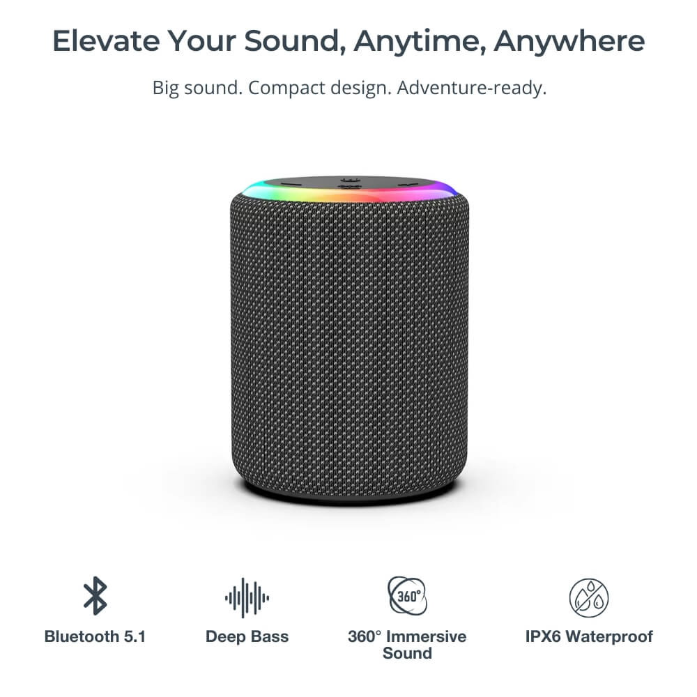 ViSound™ Pulse - Portable Bluetooth Speaker